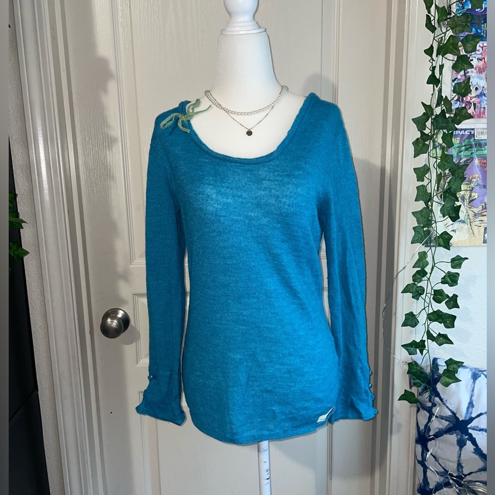 vintage blue shirt